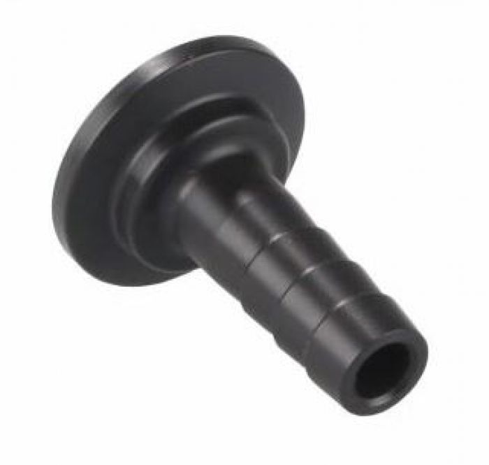 Vacuubrand kleinflens met slangtule DN16/DN10 PP