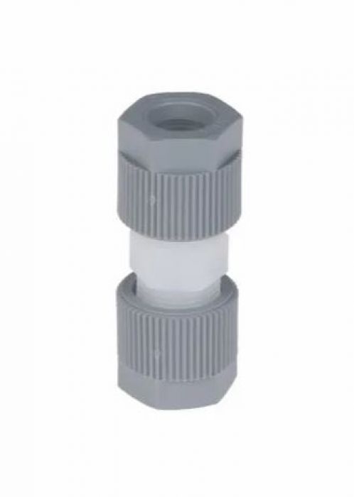 Vacuubrand VACUU-LAN verbindingsstuk recht PTFE met PP moer