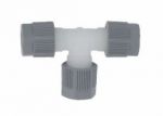 Vacuubrand VACUU-LAN verbindings T-stuk PTFE met PP moer